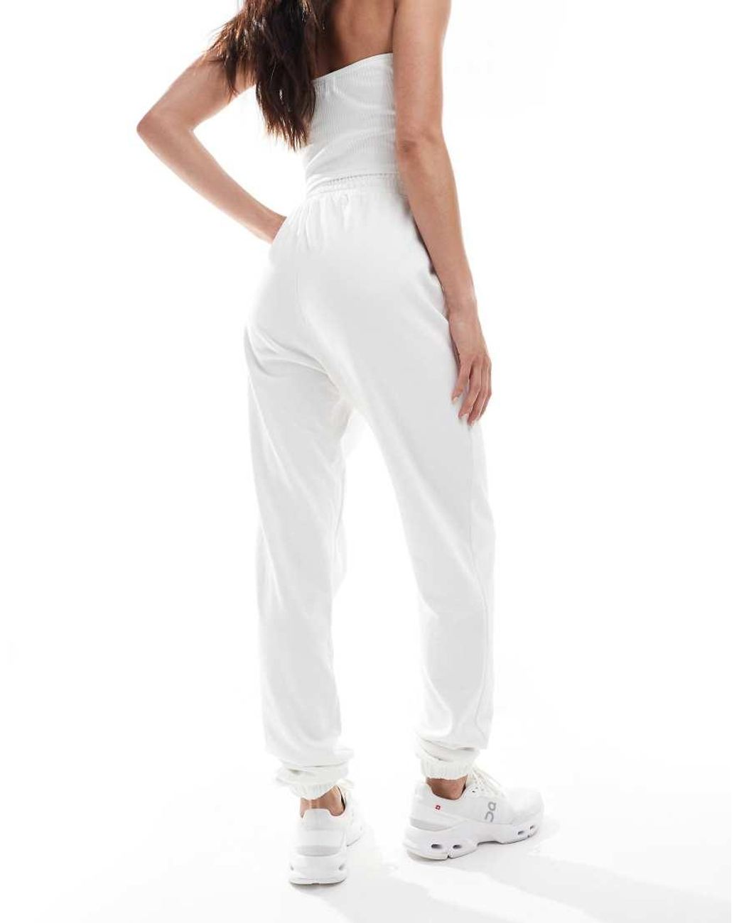 agon® White Classic Joggers