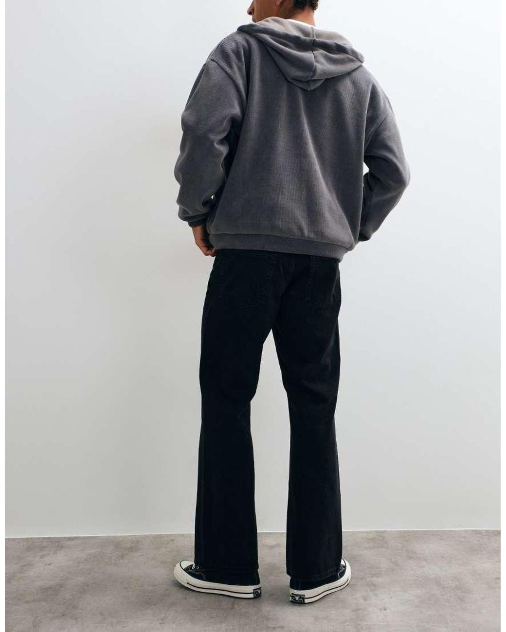 Gap Black Loose Fit Boot Cut Jeans for men