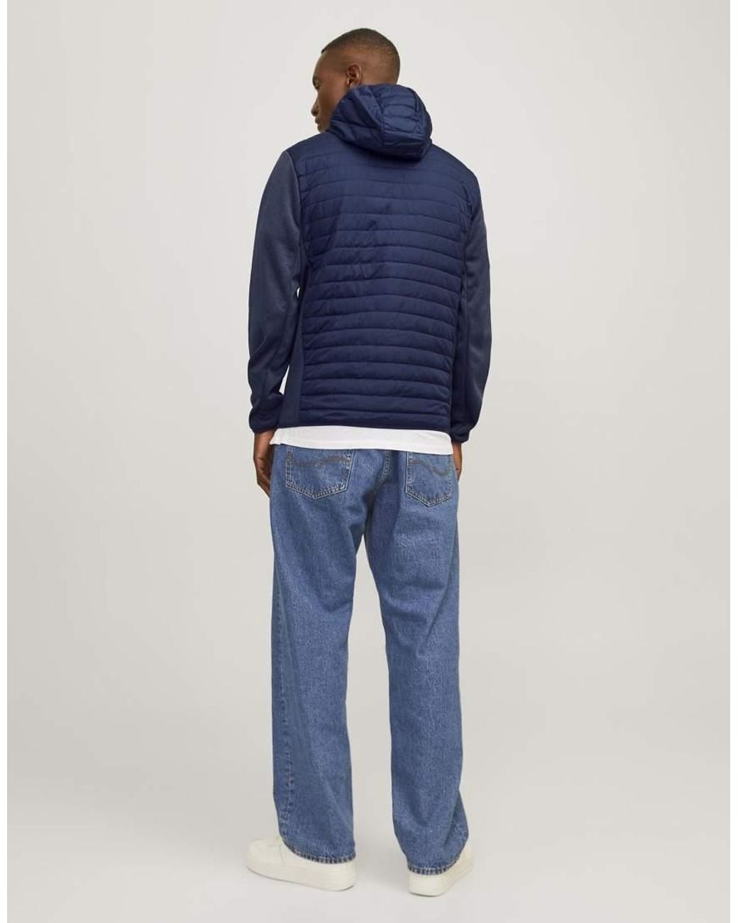 Jack & Jones Blue Hybrid Jacket for men