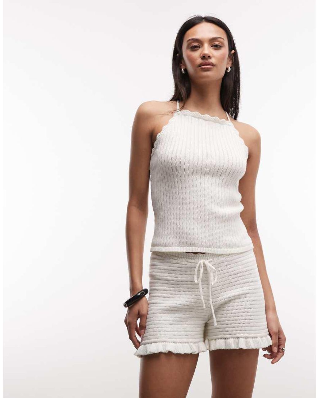 Monki Hotpants in het White