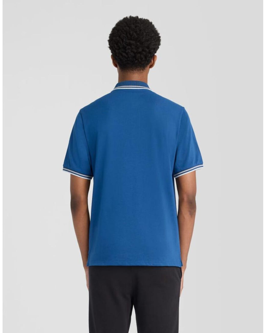 Lyle & Scott Blue Mid Layers Crew Neck Sweatshirt for men