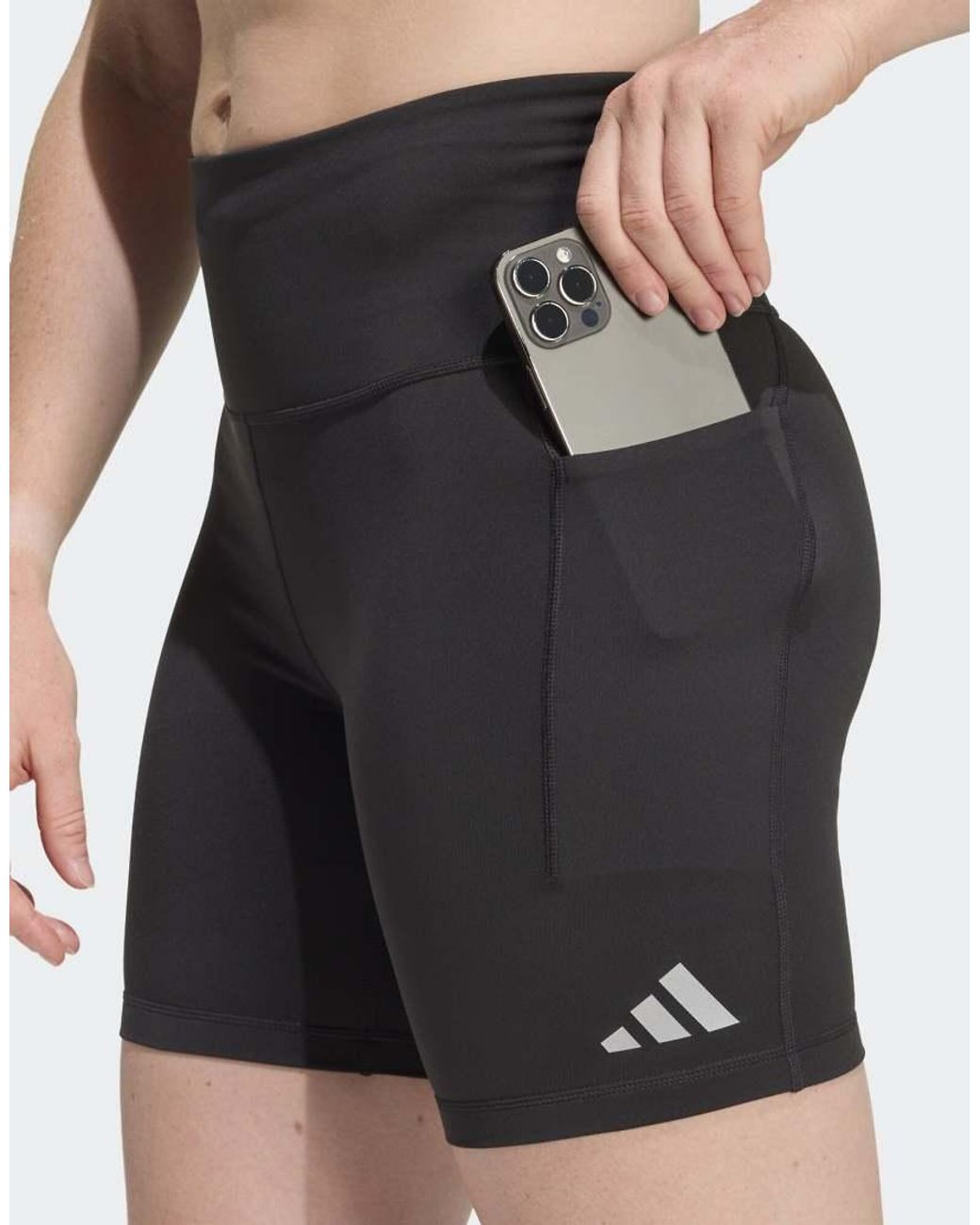Adidas Originals Black Adi365 Climacool Running Short Leggings