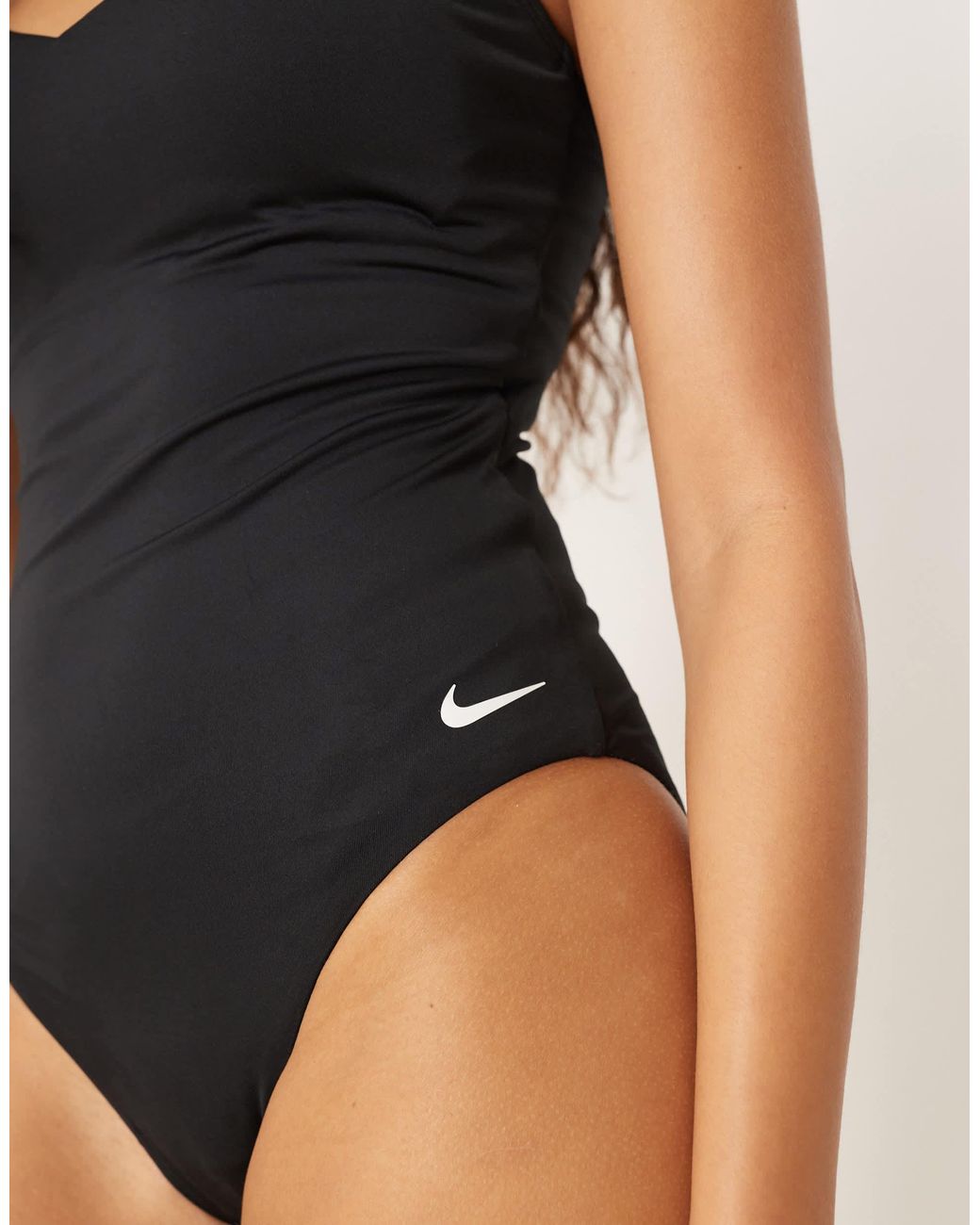 Nike Black Nike – einteiliger badeanzug