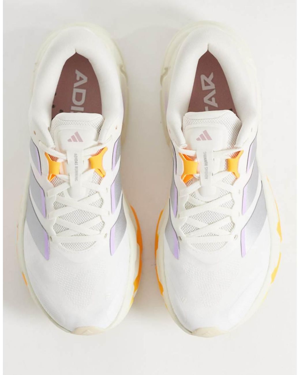 Adidas Originals White Adidas Running Adistar 5 Trainers
