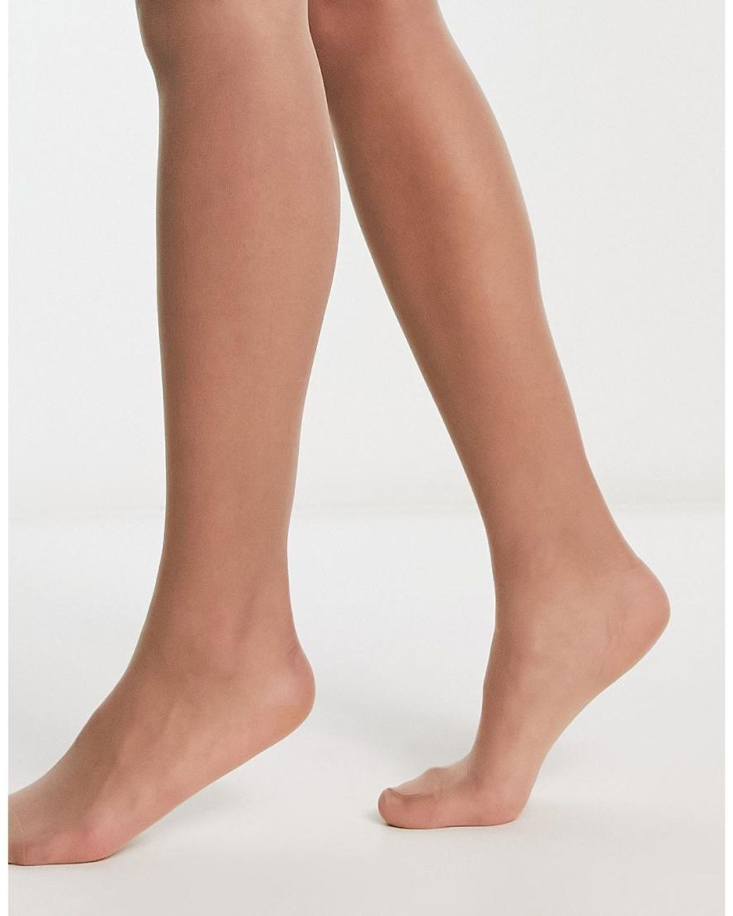 Lindex White 4 Pack 20 Denier Matte Tights