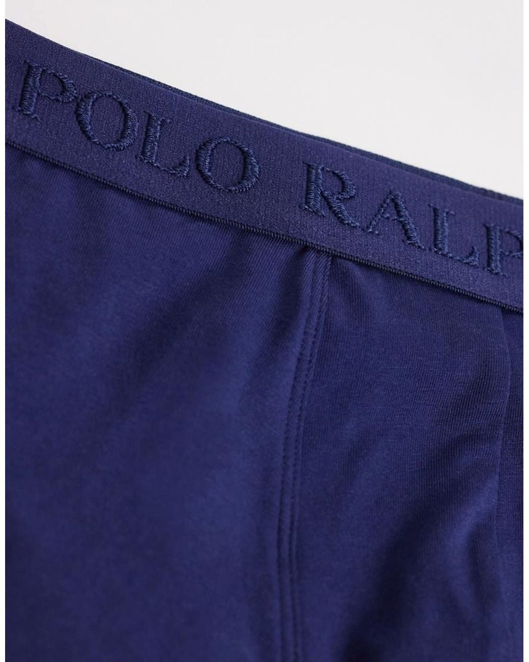 Polo Ralph Lauren Blue Tonal 3 Pack Boxer Briefs for men