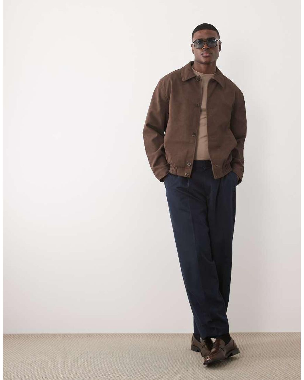 Giacca di ASOS in Brown da Uomo