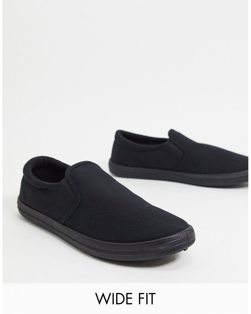 extra wide plimsolls