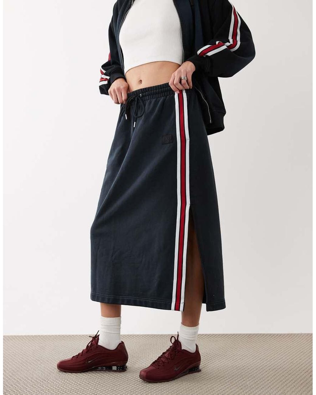 Nike Blue Maxi Skirt