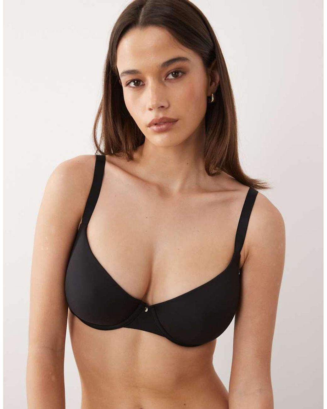 ASOS Black Fuller Bust Moulded T-Shirt Bra