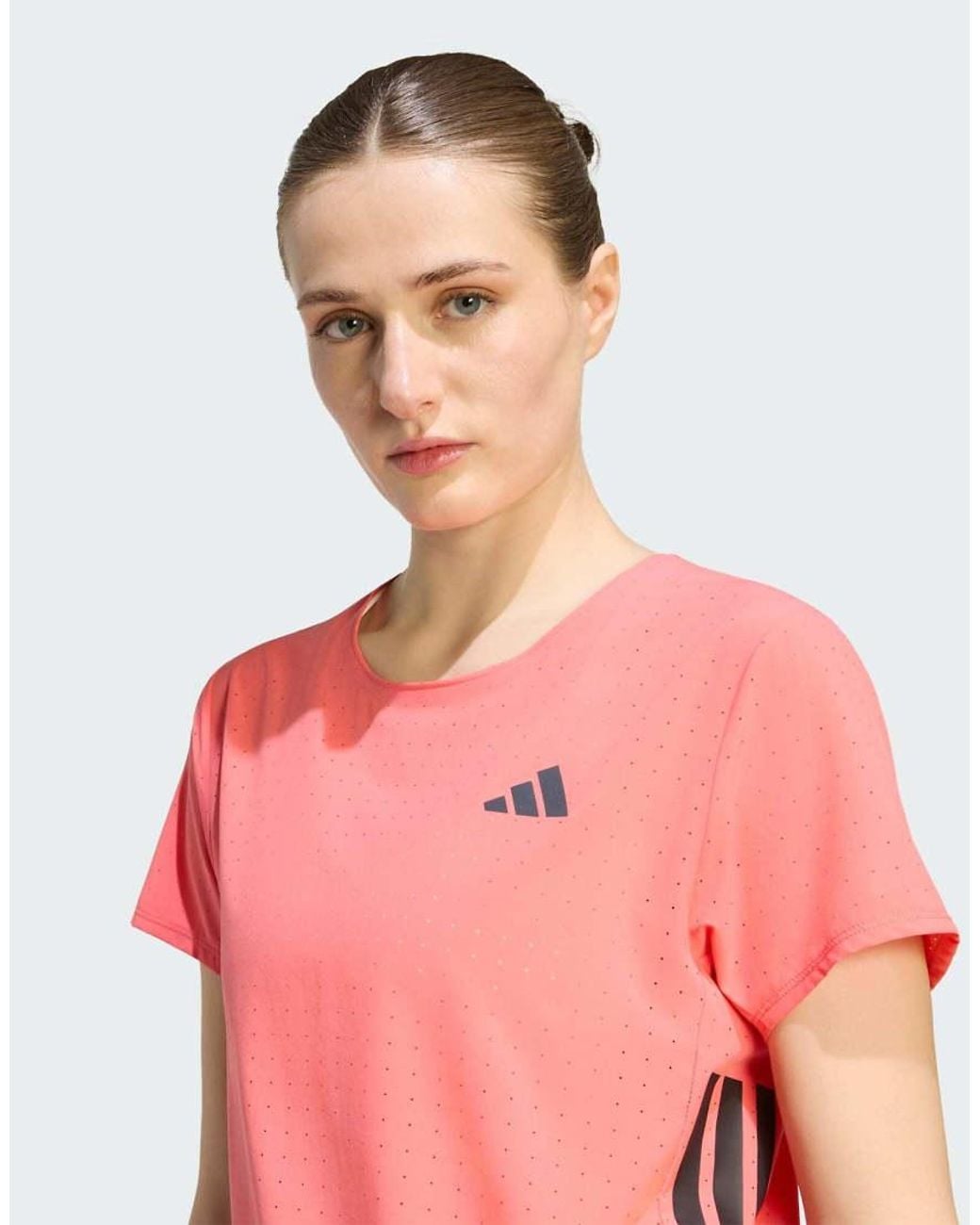 Adidas Originals Pink Adizero Running Tee