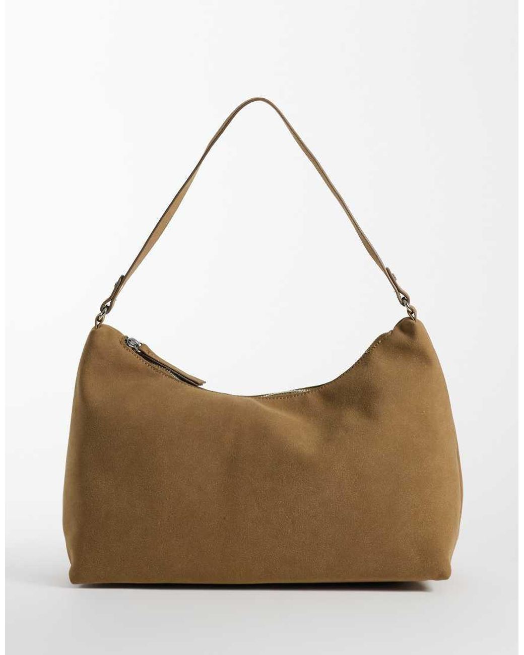 Gina Tricot Brown Slouchy Shoulder Bag