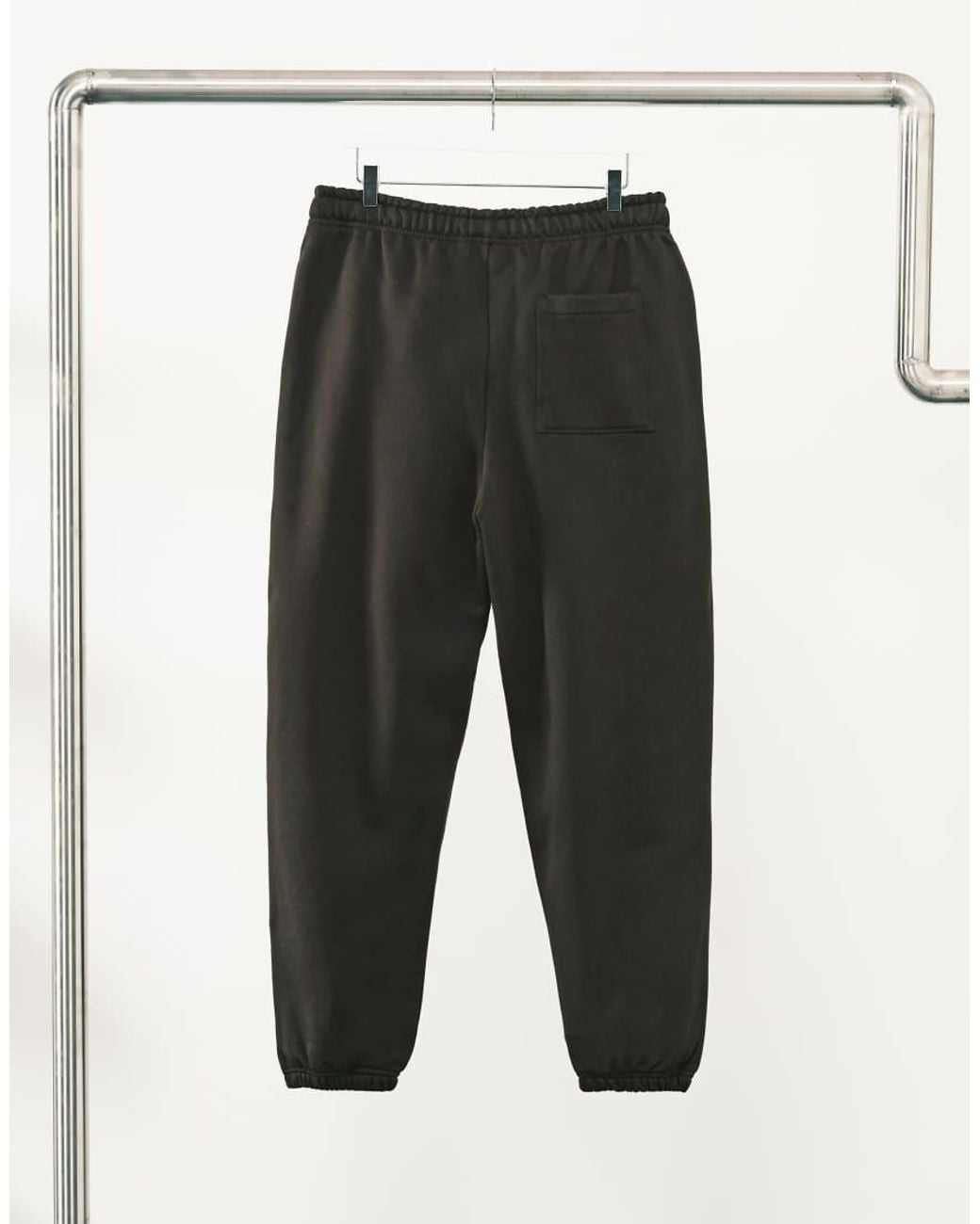 ASOS Black Premium Heavyweight Cuffed Jogger for men