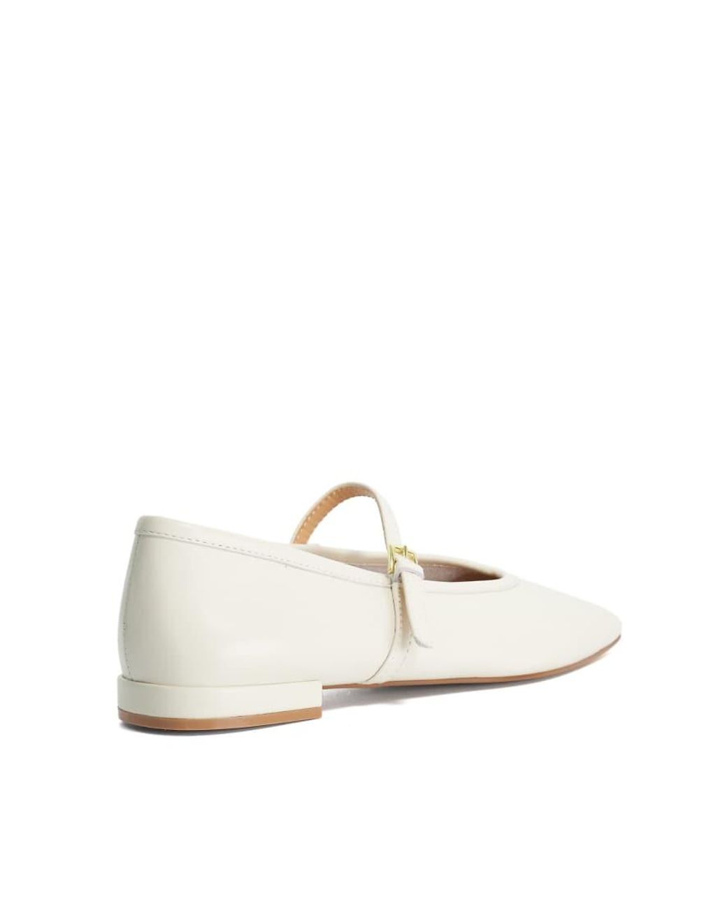 Dune White Hearthrob Ballet Pumps