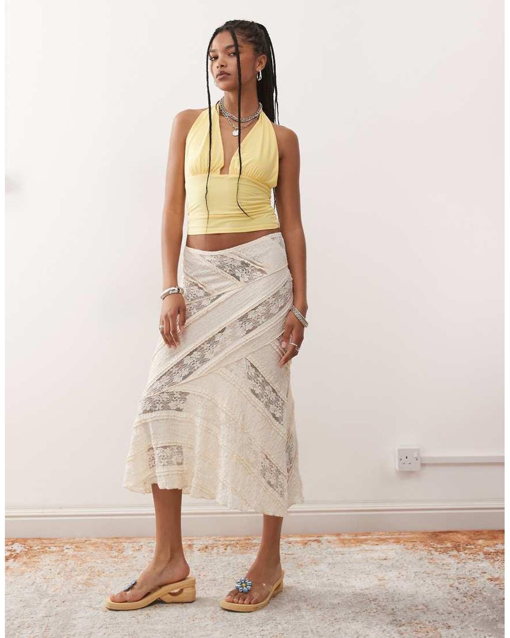 Collusion Natural Halter Top