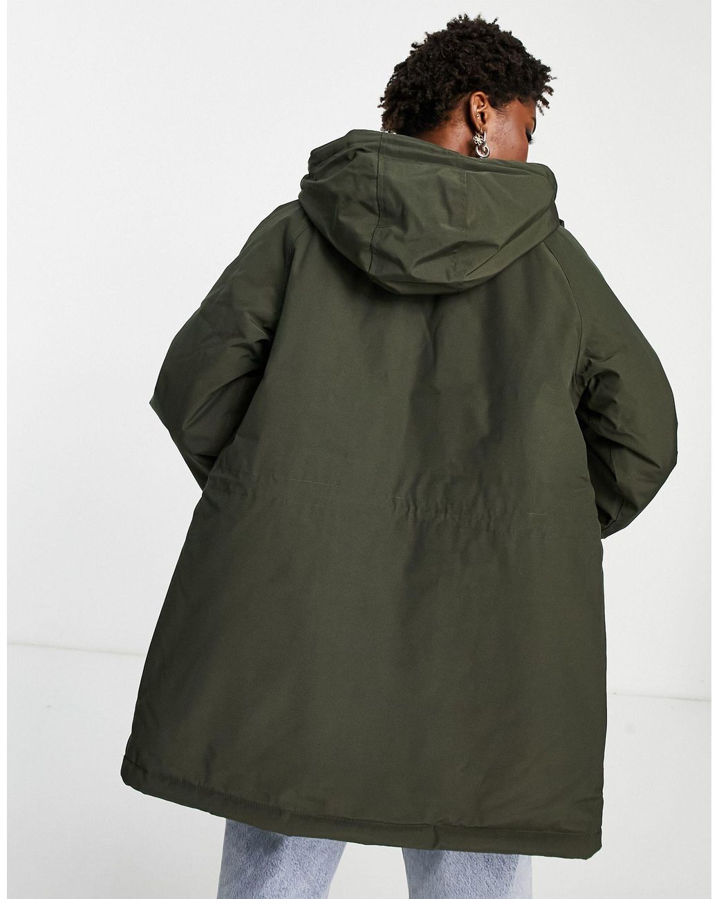 Womens Clothing Jackets Padded and down jackets Carhartt WIP Vail Waterproof Parka in Green 
