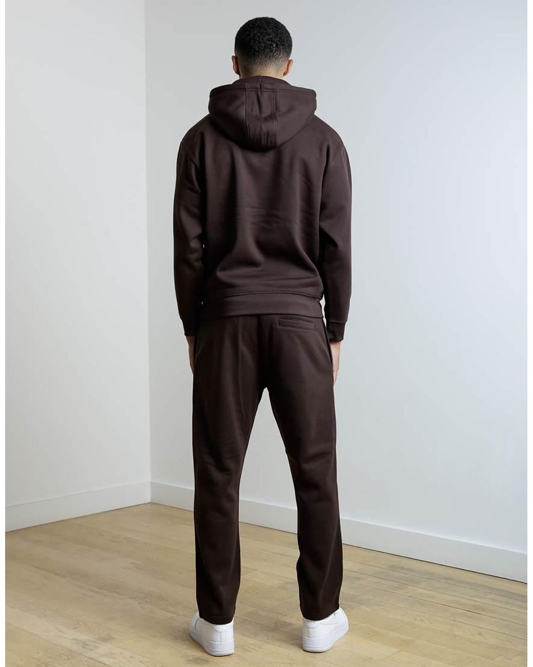 French Connection Black Hoody And Jogger Tracksuit Co-Ord for men