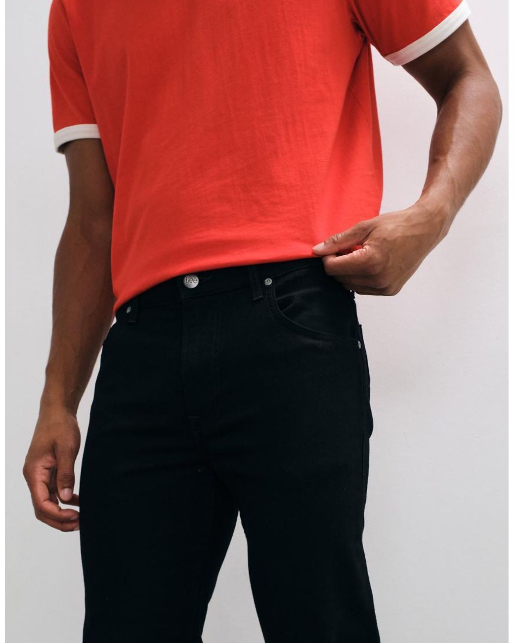 Lee Jeans Red Rider Slim Straight Jeans for men