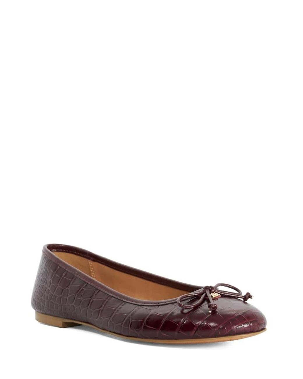 Dune Brown Helenne Ballet Pumps
