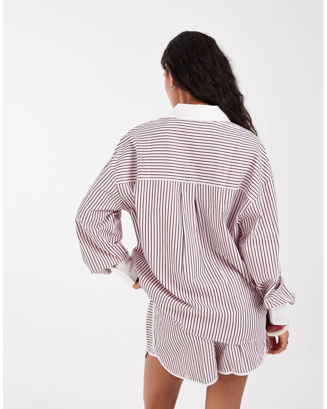 ASOS Pink – hemdbluse