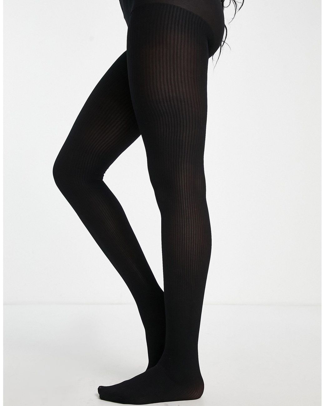 ASOS 200 Denier Thermal Tights in Black Lyst