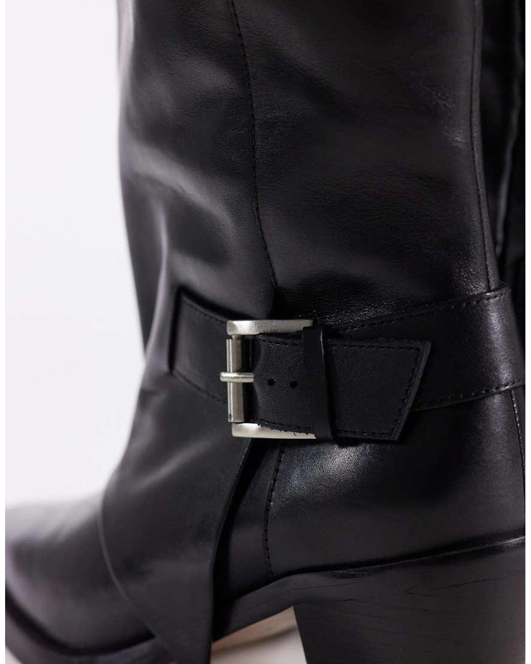 Bronx Blue New-clint Western Knee Boots