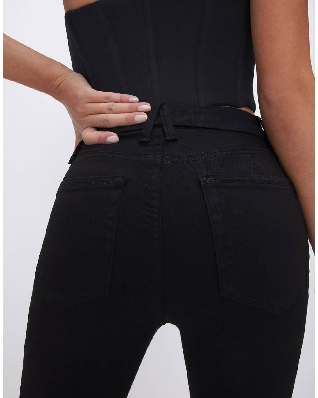 GOOD AMERICAN Blue Petite Good Skinny Jeans