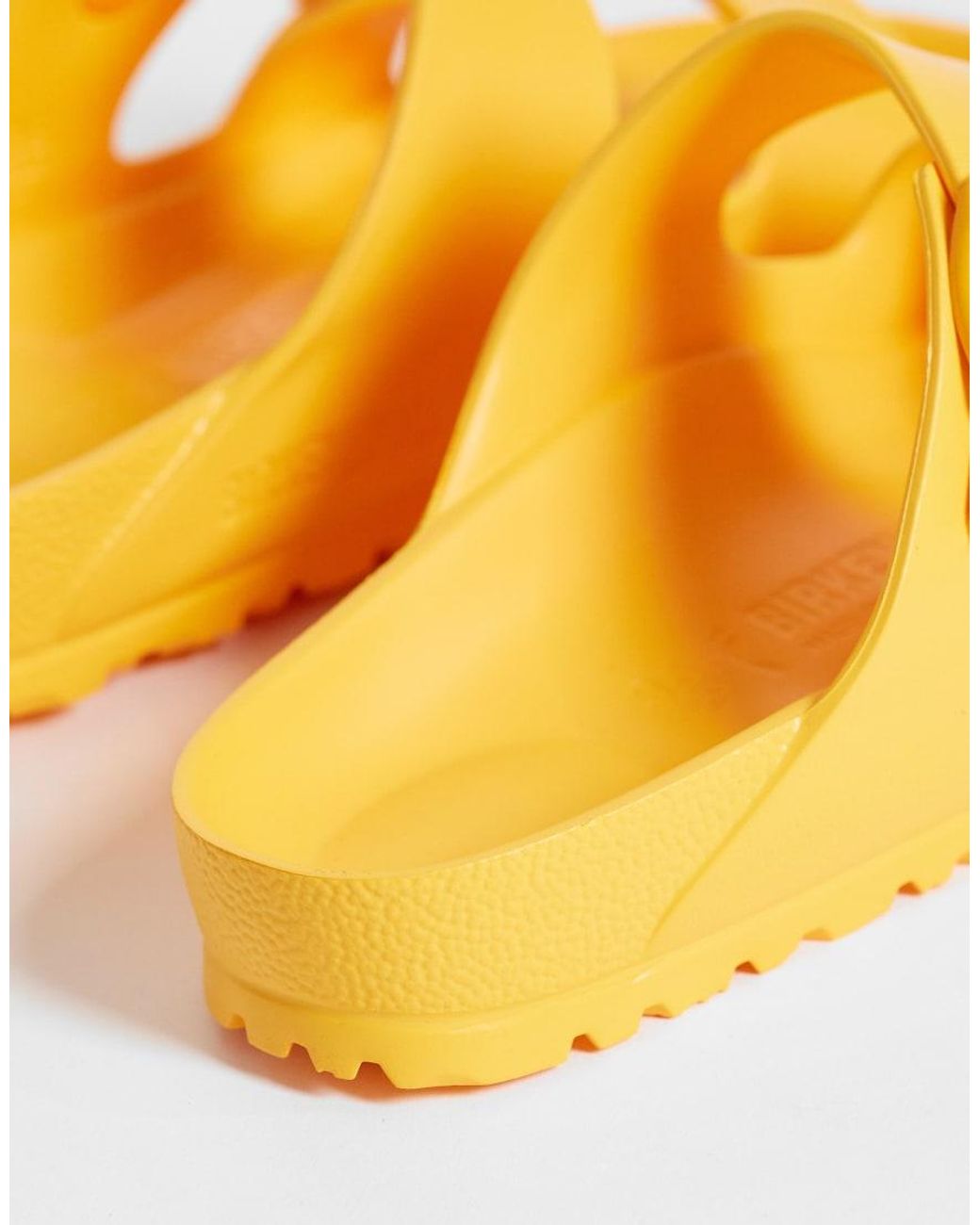 Birkenstock Yellow Arizona Eva Sandals