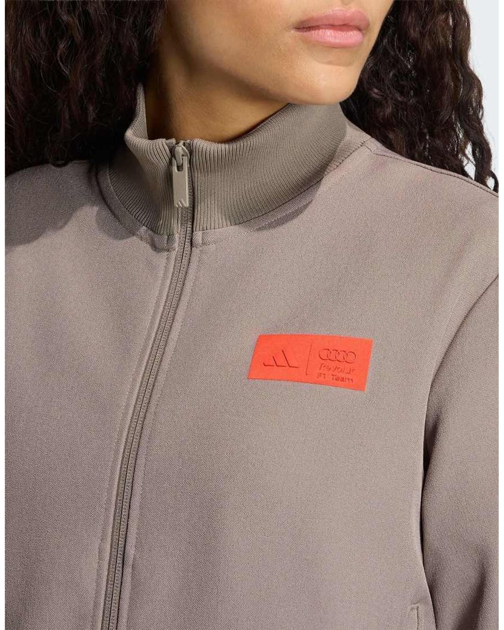 Adidas Originals Gray Audi Formula One Team Elevated Track Top