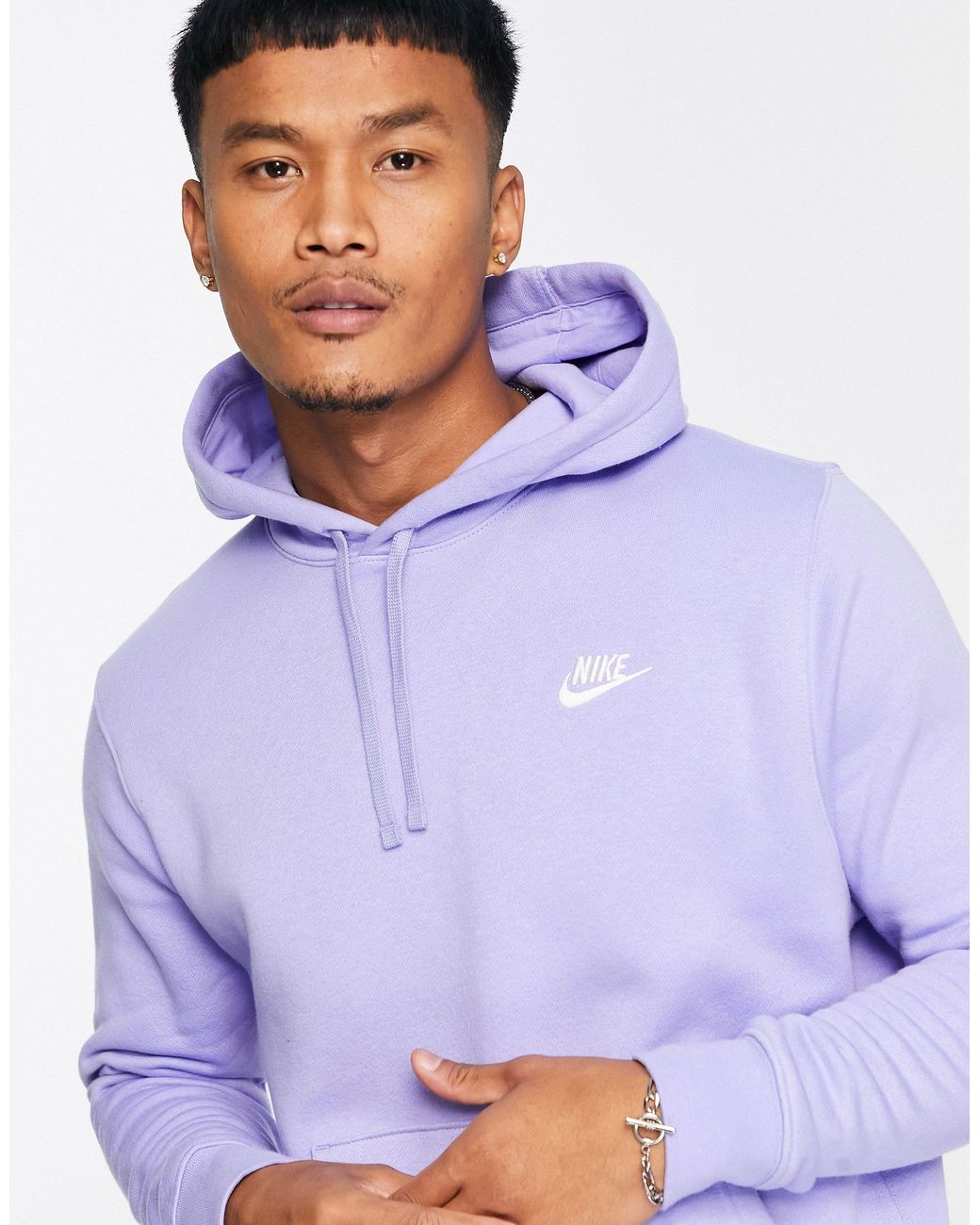 Club - sweat à capuche - violet clair Nike pour homme en coloris Violet |  Lyst