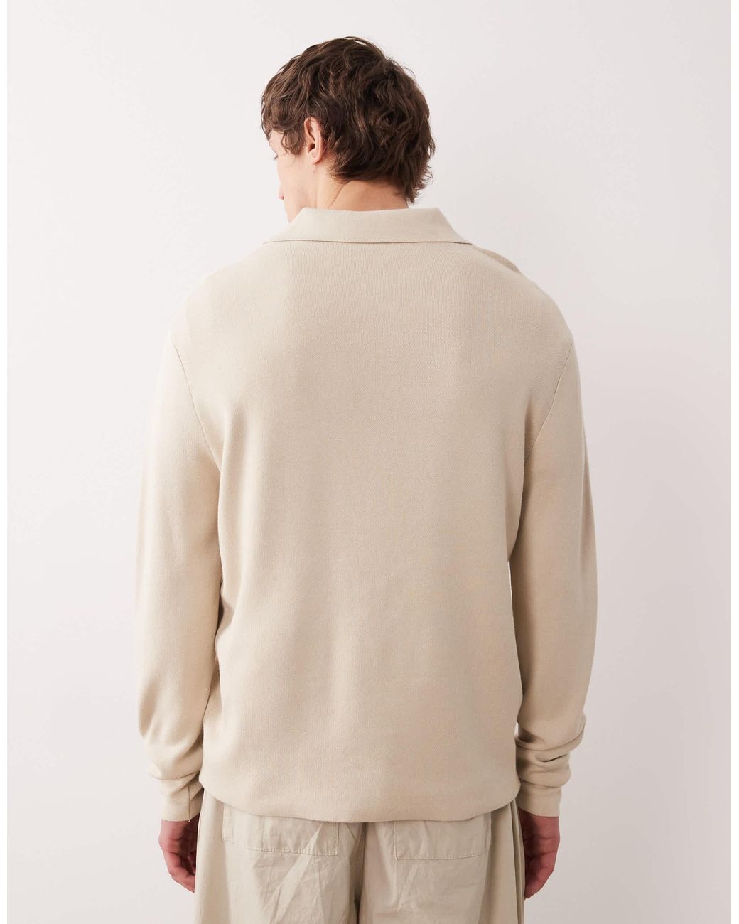 SELECTED – pullover in Natural für Herren