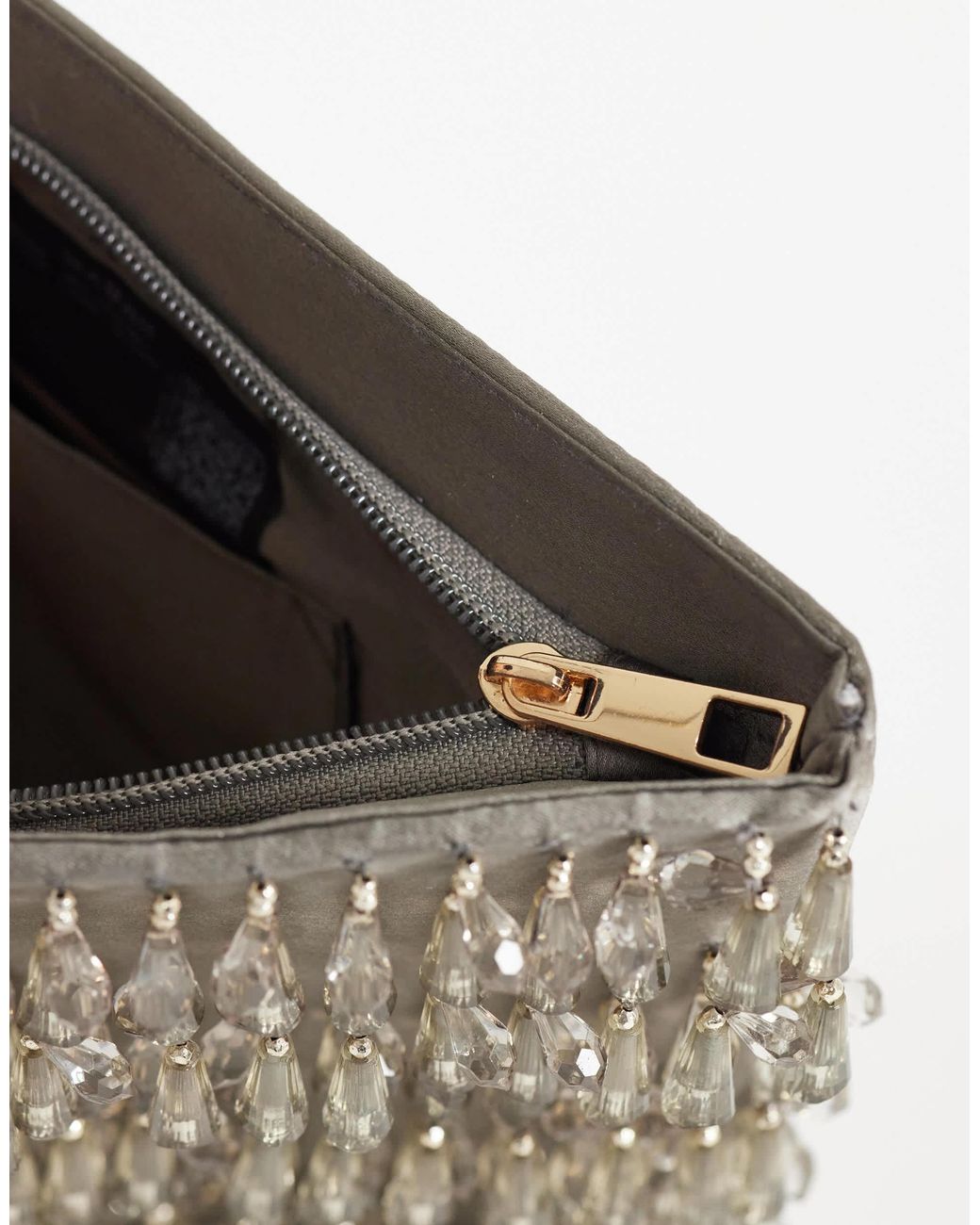 ASOS Gray – clutch