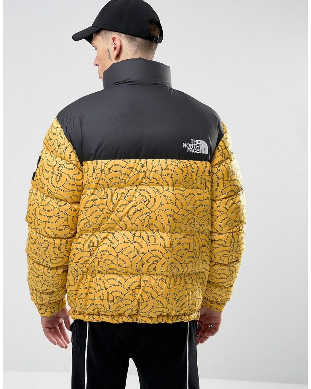The North Face Black Label 1992 Nuptse Jacket Yellow Men's Jacket In Yellow  for Men | Lyst Canada