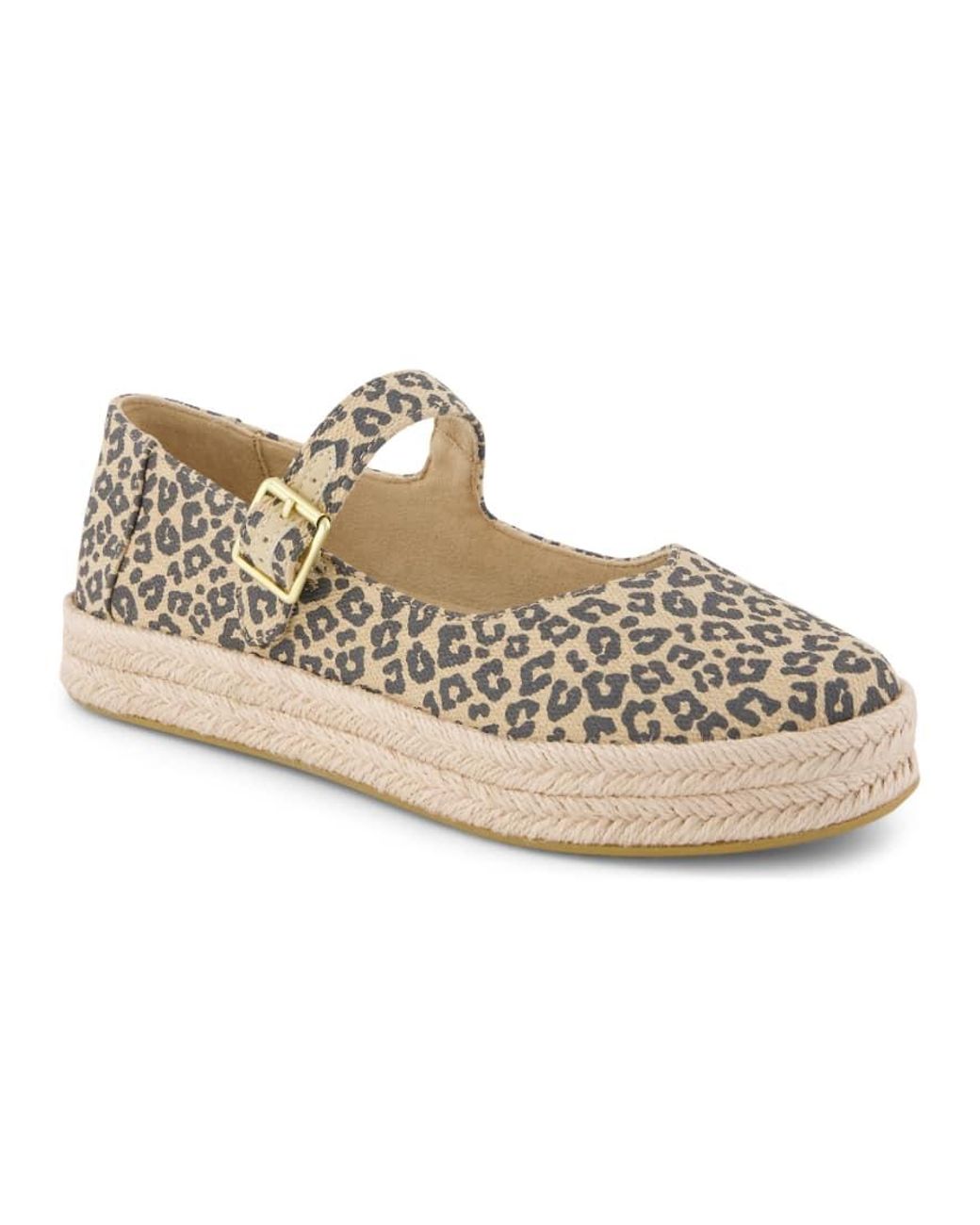 TOMS Natural Carolina Textile Oatmeal Flip Flops