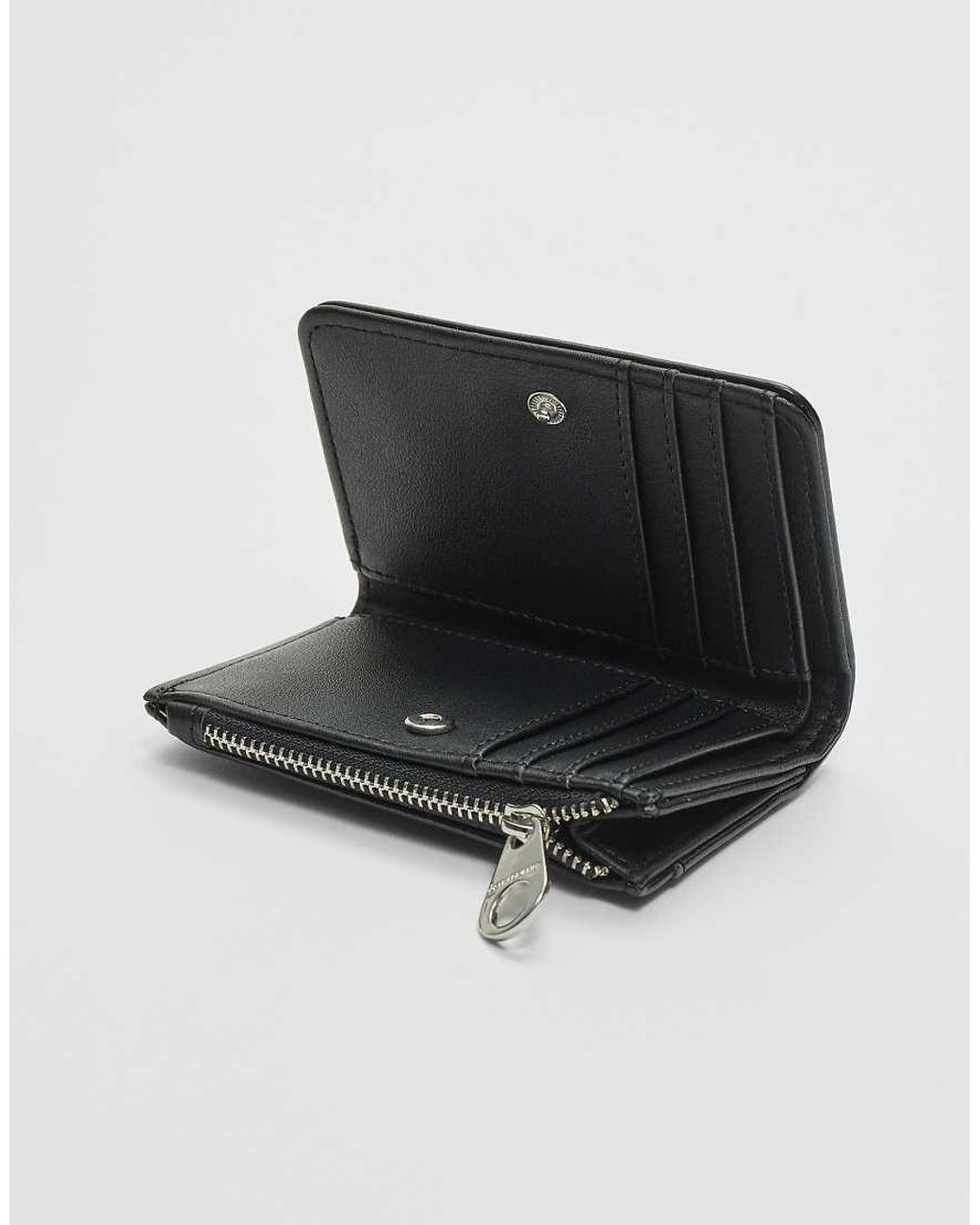Stradivarius Black Purse With Zip