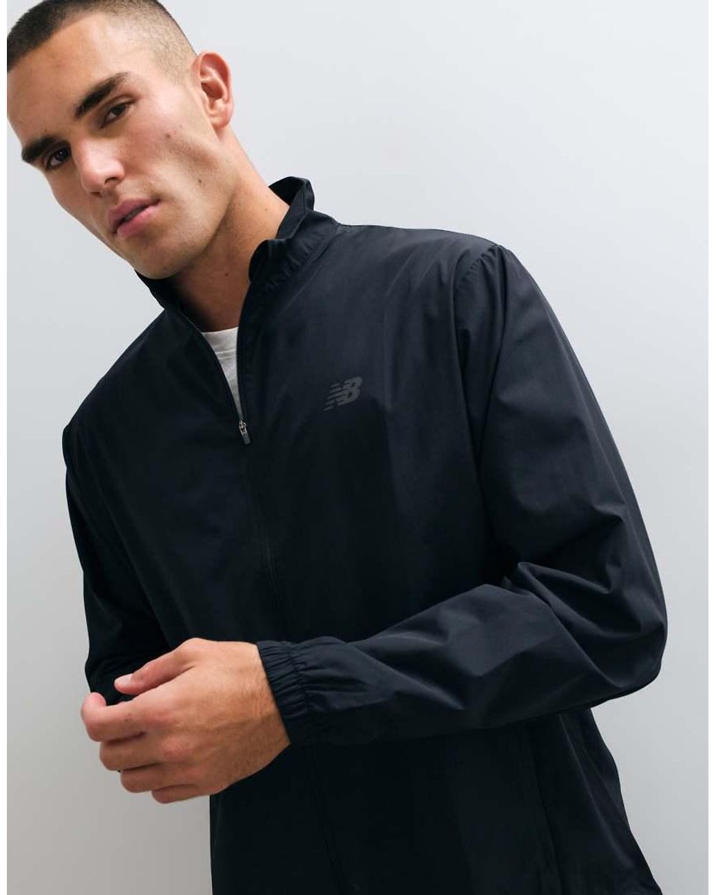 New Balance Blue Fast Days Jacket for men
