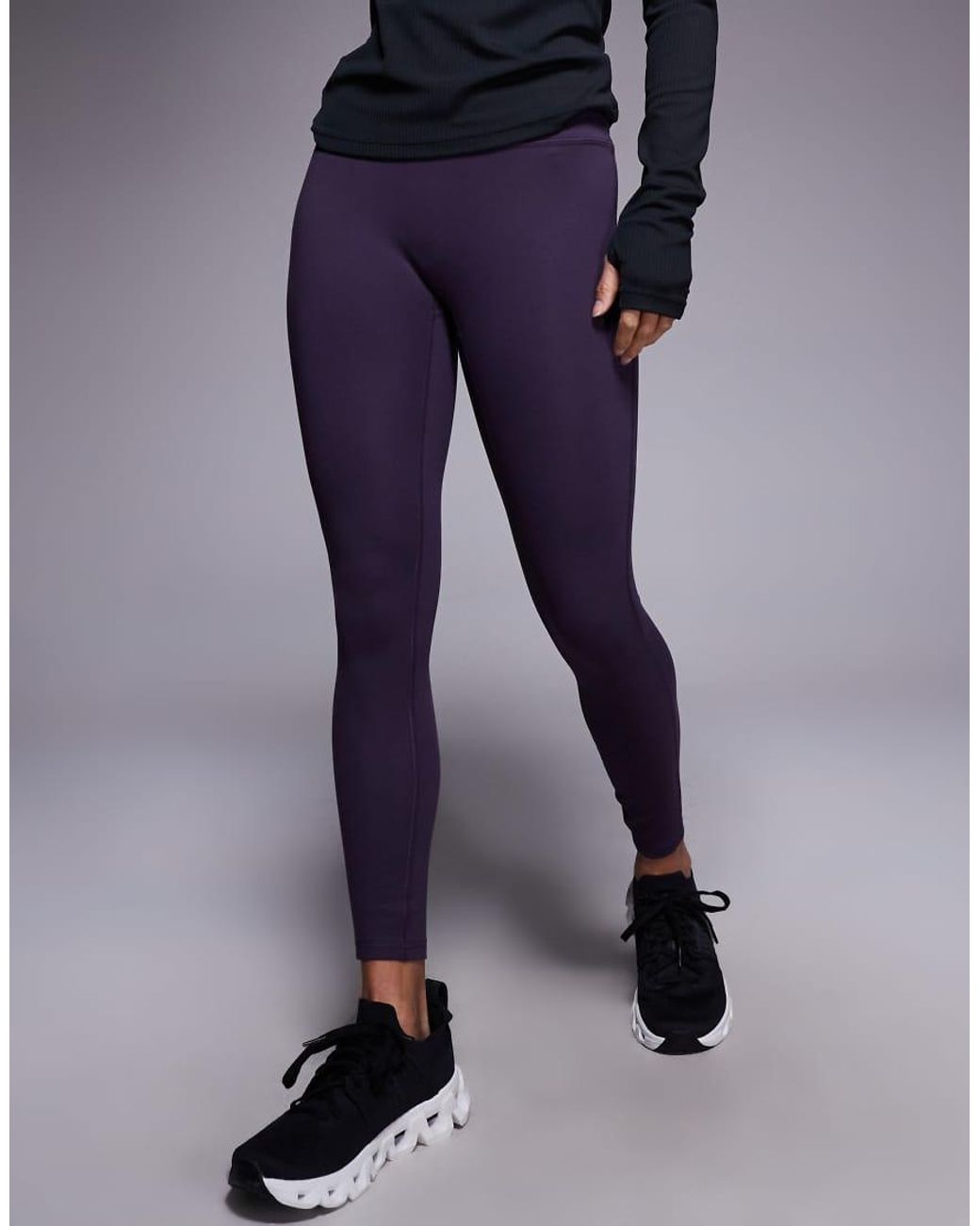 4505 Blue Petite Icon Soft Touch High Waist Yoga Legging