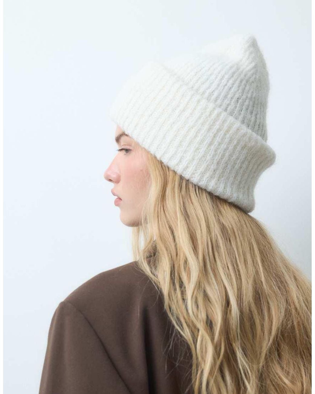 Pieces Multicolor Chunky Ribbed Beanie
