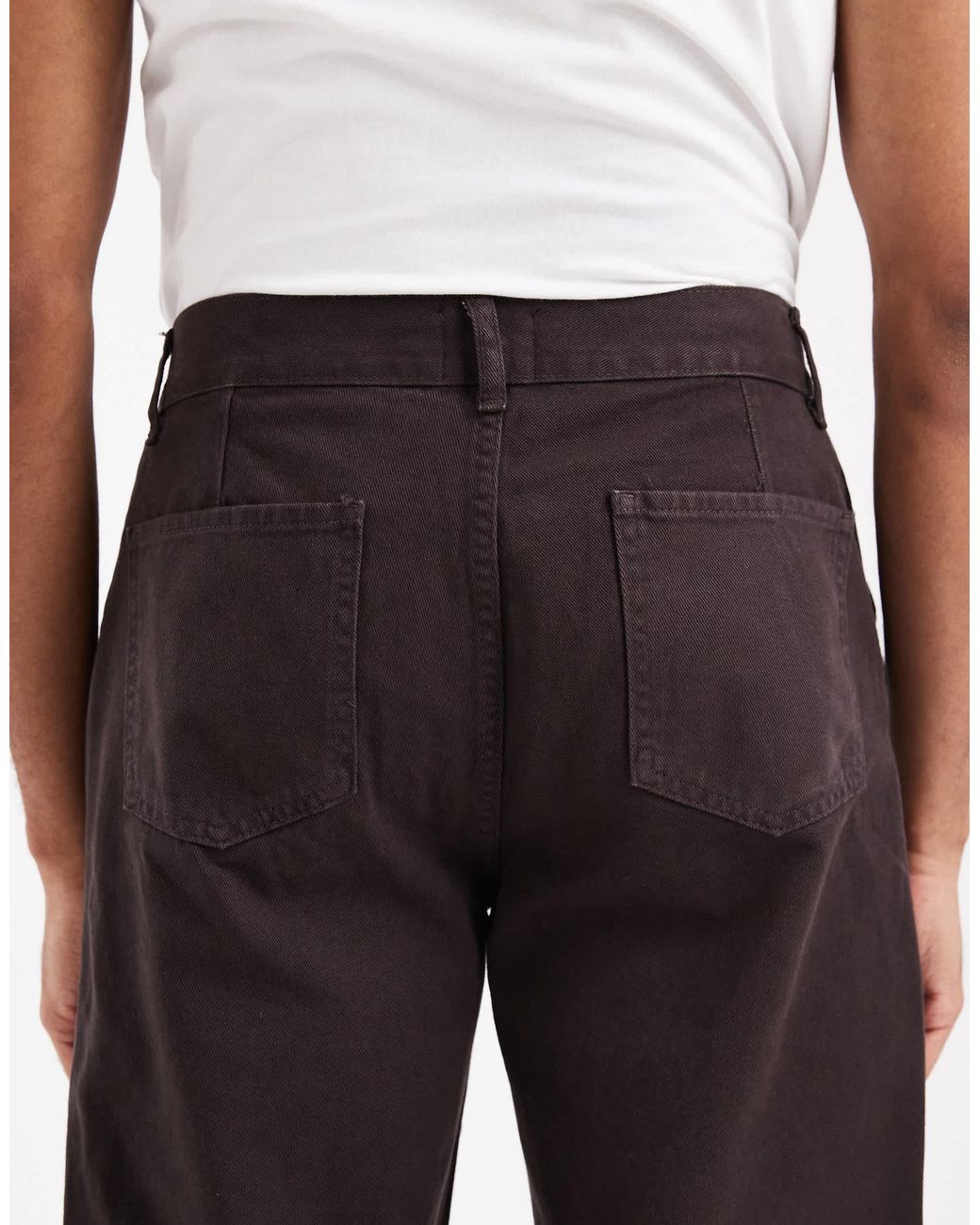 ASOS Black Straight Pants for men