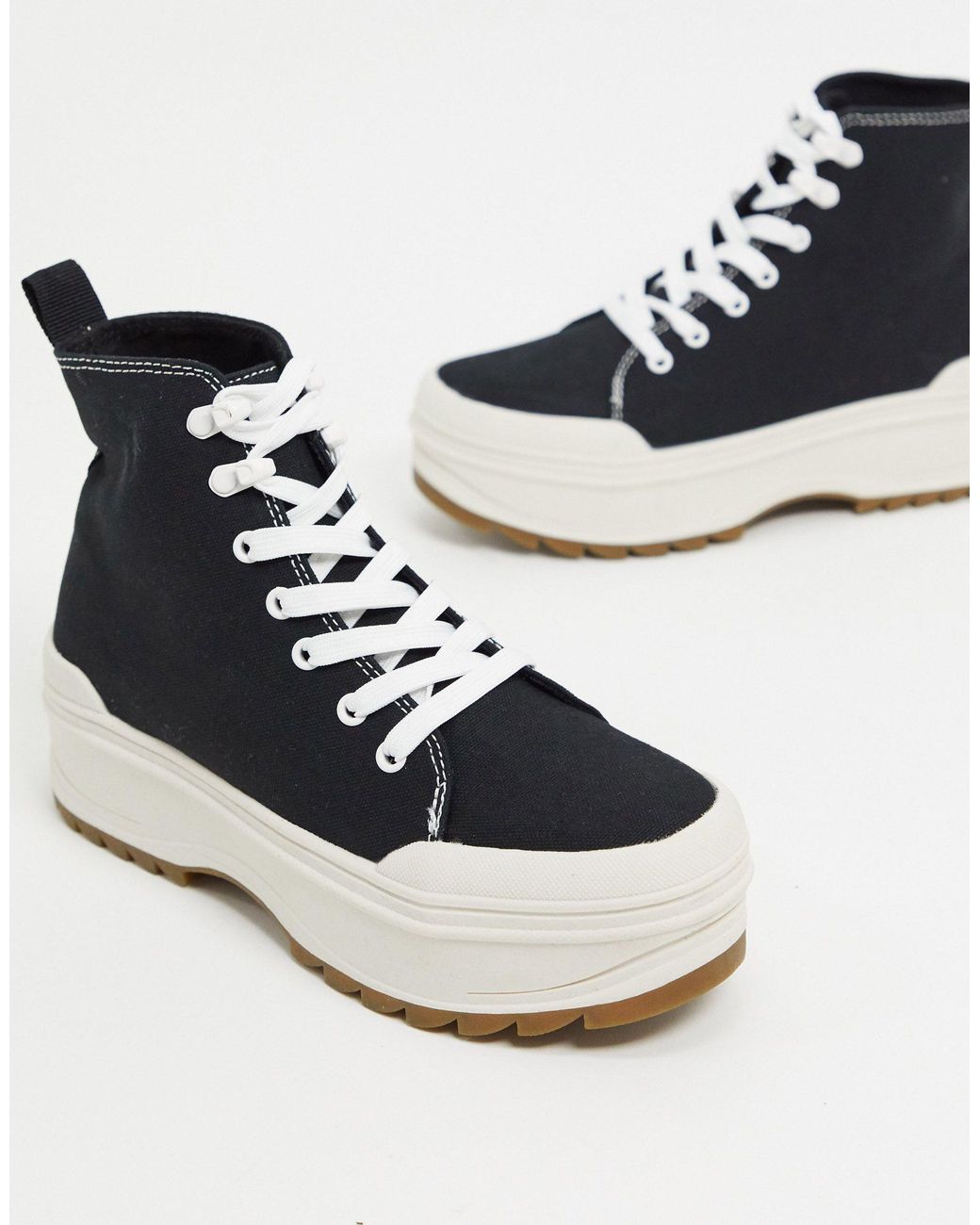 Bershka platform trainers clearance