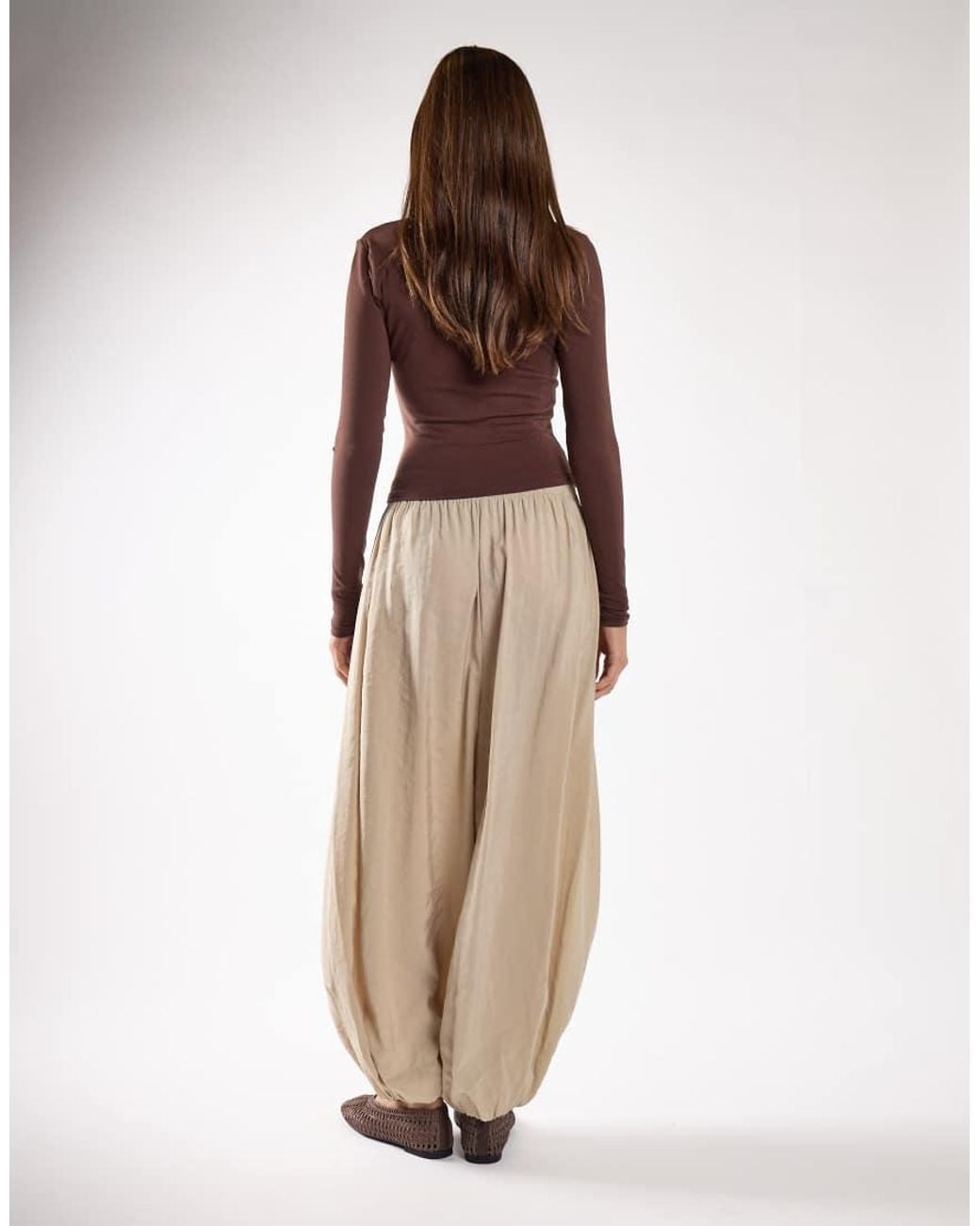 Glamorous Natural Balloon Pants