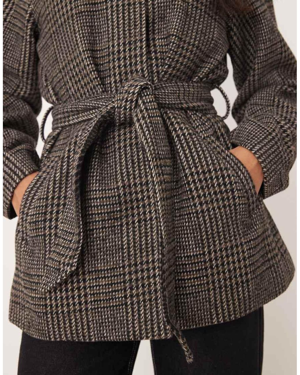 Jdy Gray Tie Waist Coat