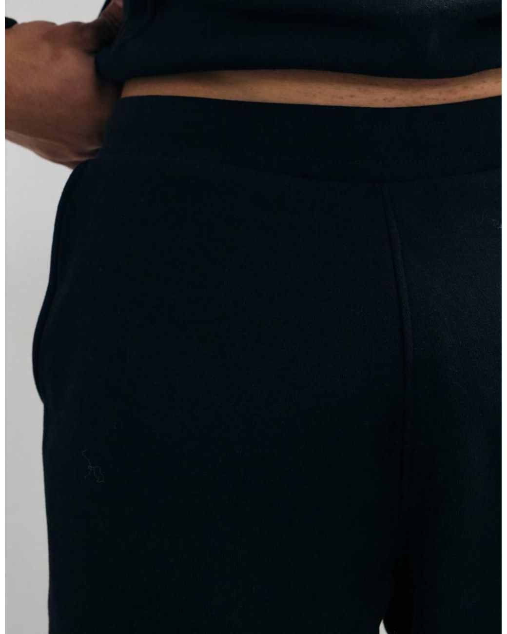 MONTIREX Blue Essential Fleece Trackies With Logo for men