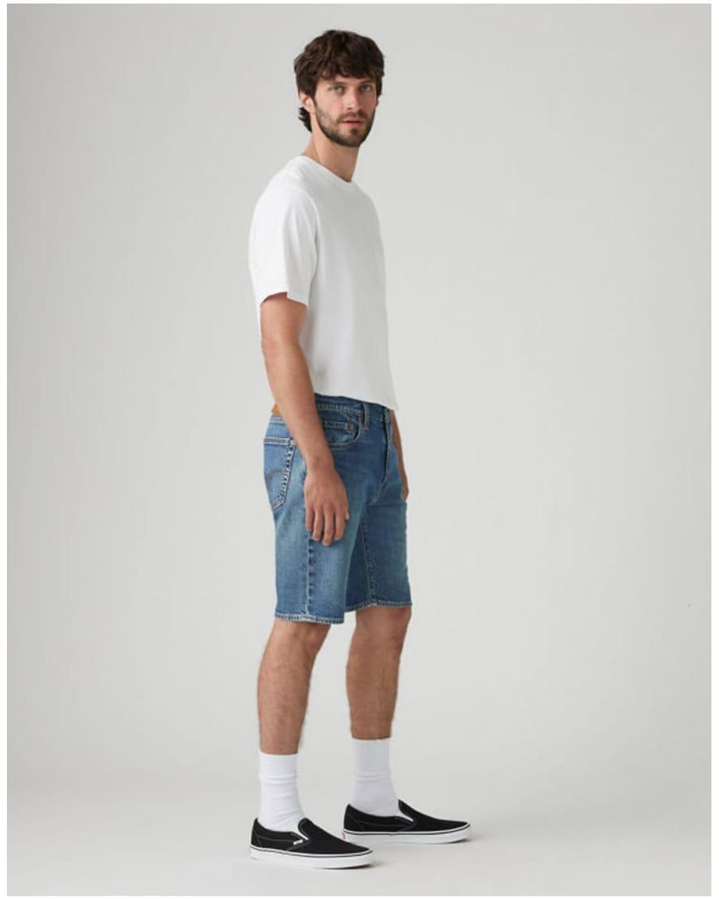 Levi's Blue 405 Standard Shorts for men