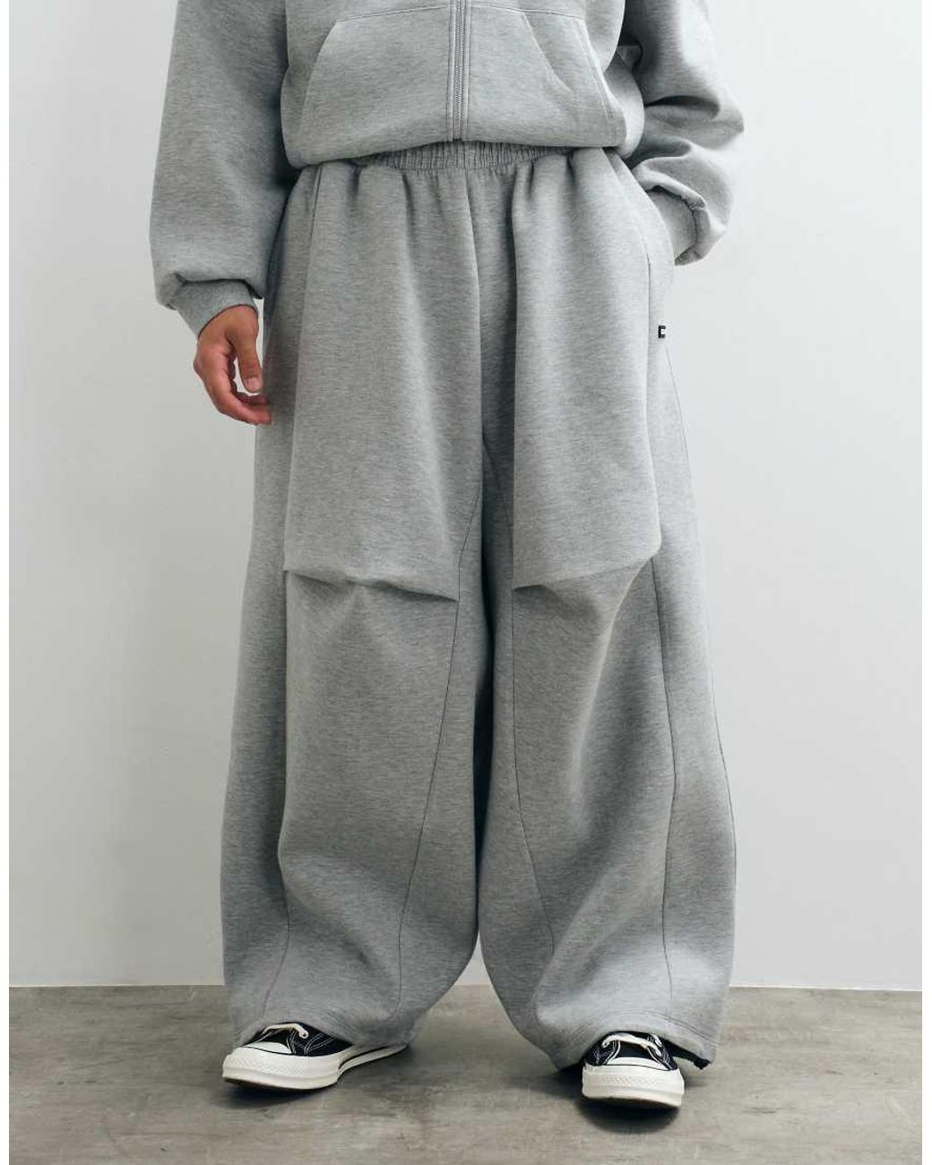Collusion Gray Xl baggy Sweatpants for men
