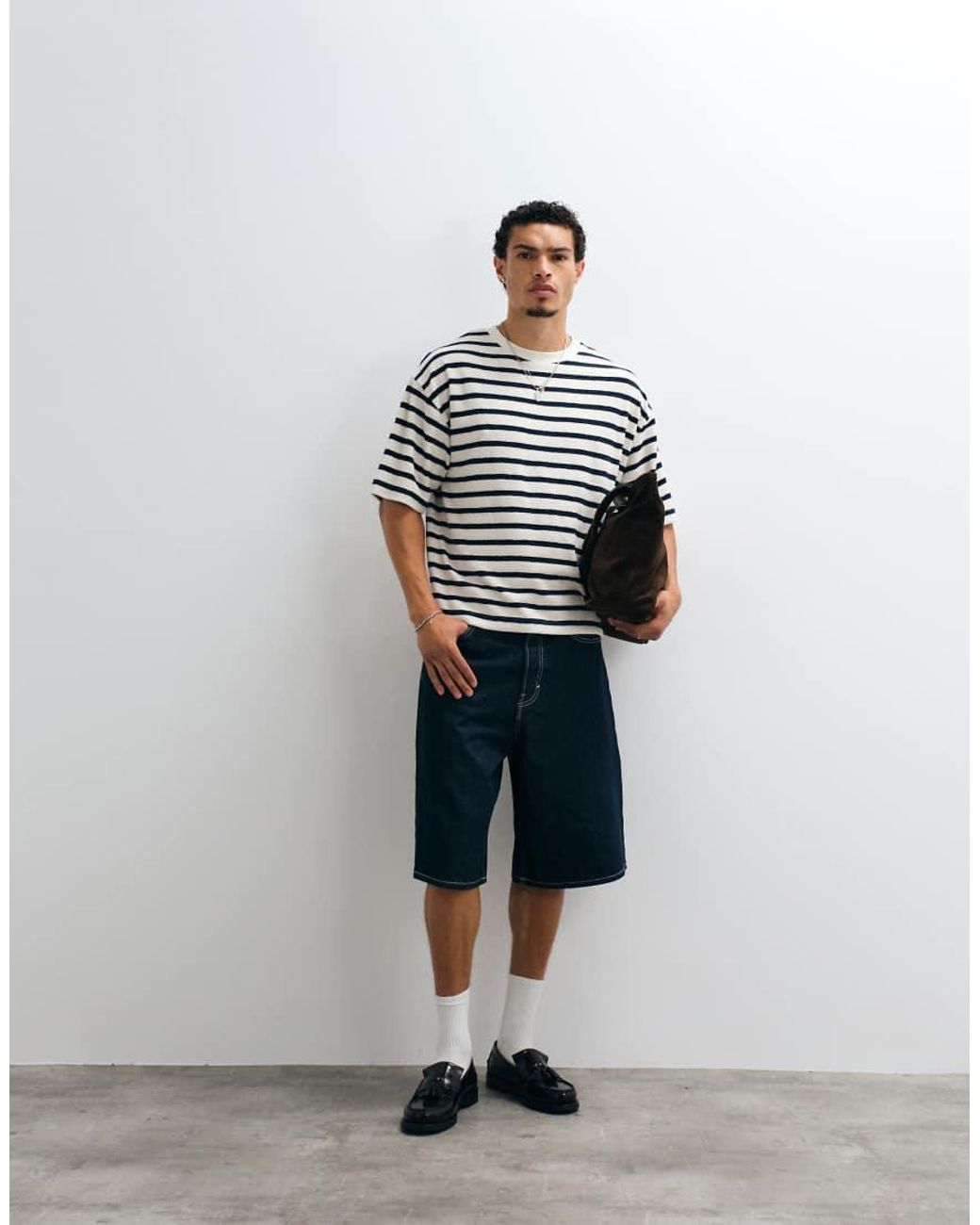 ASOS Multicolor Heavyweight Boxy Oversized T-shirt for men