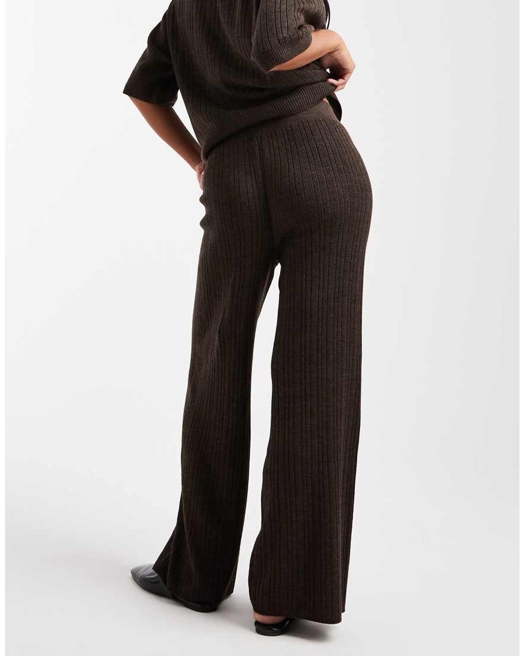 Only Petite Black Knit Pants