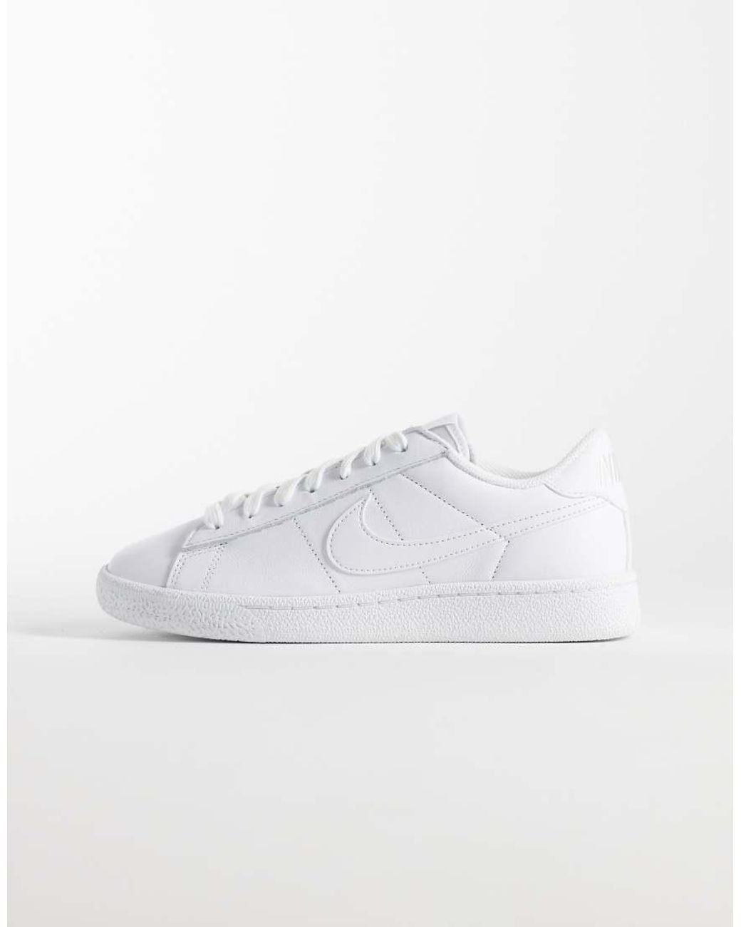 Nike White Classic Tennis Trainers
