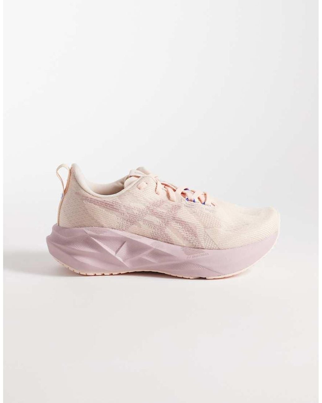 Asics Pink Novablast 5 Running Trainers