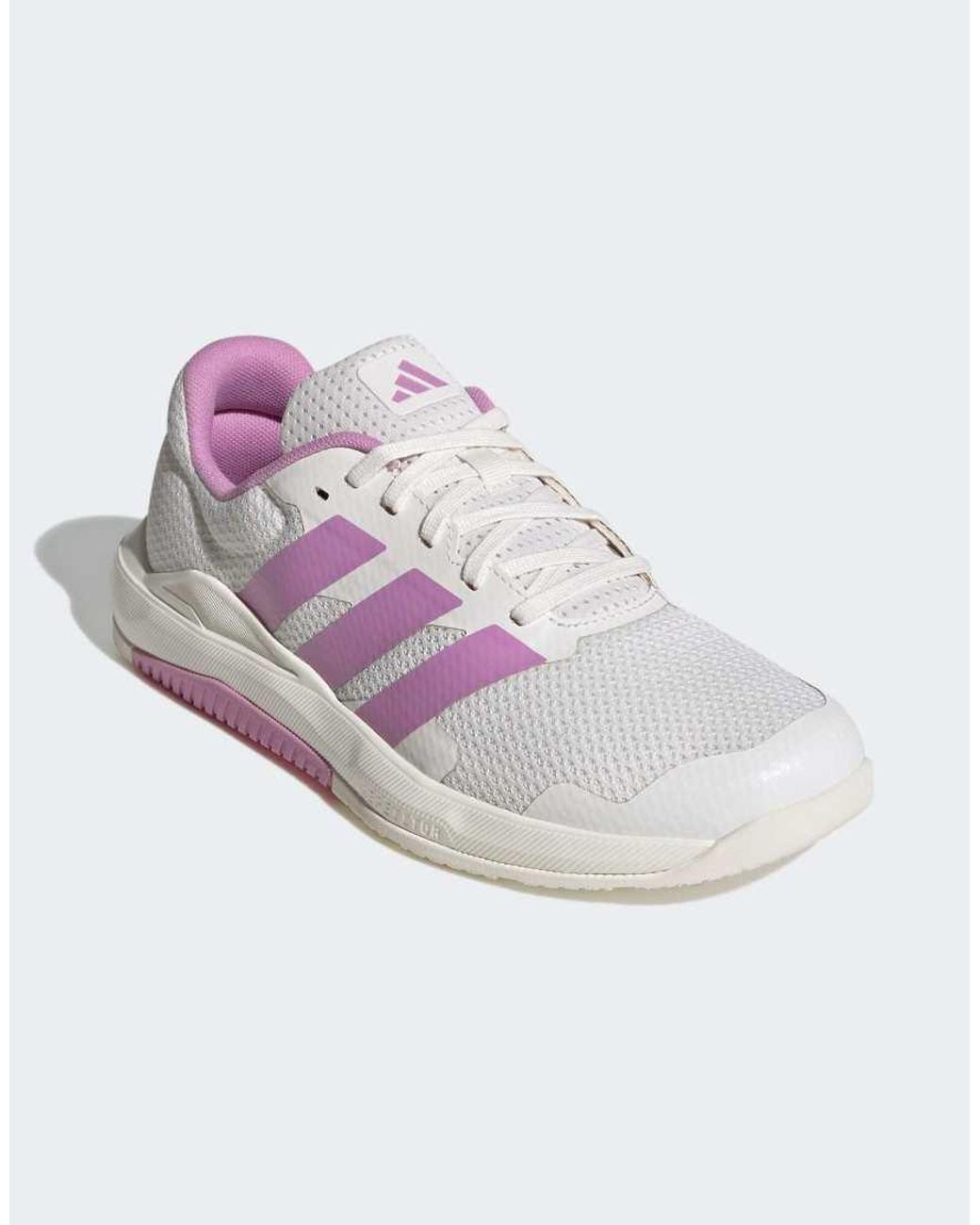 Adidas Originals White Dropset Base Training Shoes